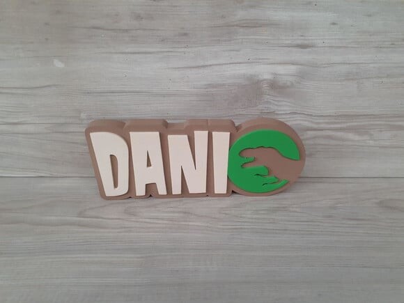 Nome De Mesa Jurassic Park - Dani - 10 Cm