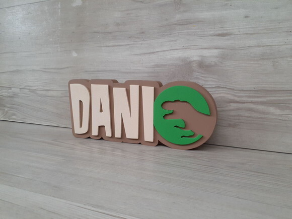 Nome De Mesa Jurassic Park - Dani - 10 Cm