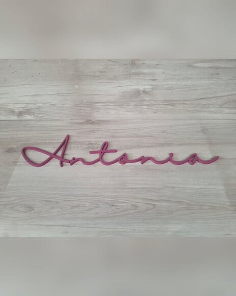 Nome de Parede Personalizado em mdf - Antônia