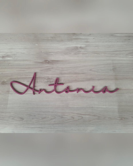 Nome de Parede Personalizado em mdf - Antônia
