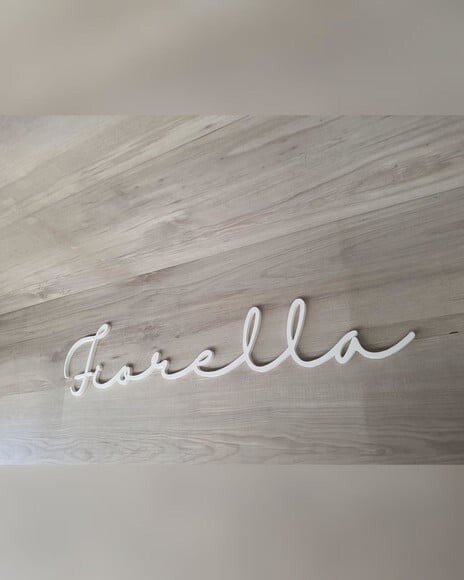Nome de Parede Personalizado em mdf - Fiorella