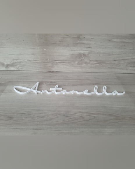 Nome de Parede Personalizado em mdf - Linha Hl - Antonella