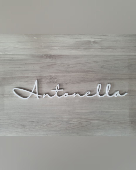 Nome de Parede Personalizado em mdf - Linha Hl - Antonella