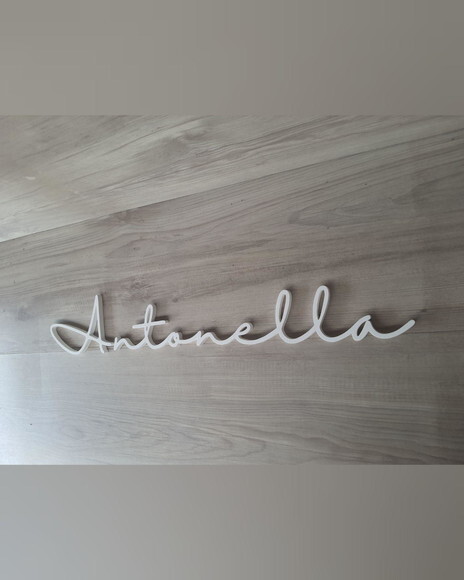 Nome de Parede Personalizado em mdf - Linha Hl - Antonella