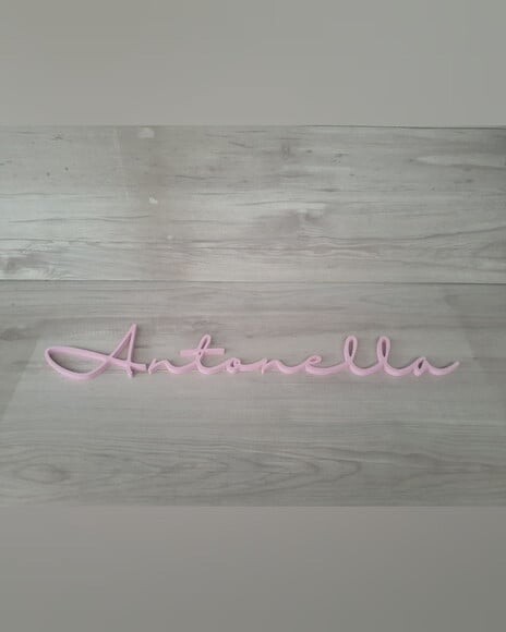 Nome de Parede Personalizado em mdf - Linha Hl - Antonella