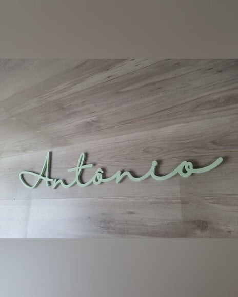 Nome de Parede Personalizado em mdf - Linha Hl - Antônio