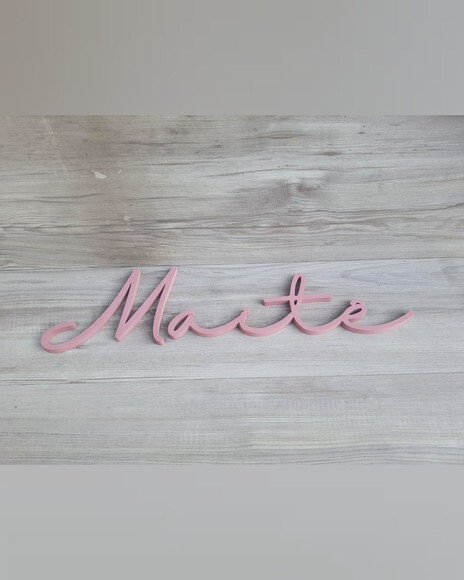 Nome de Parede Personalizado em mdf - Linha Hl - Maitê