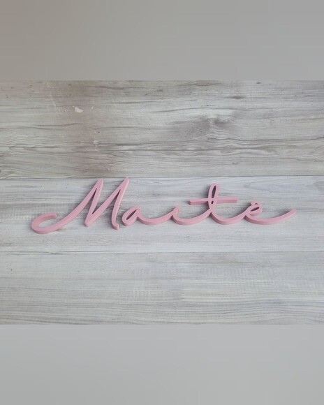 Nome de Parede Personalizado em mdf - Linha Hl - Maitê