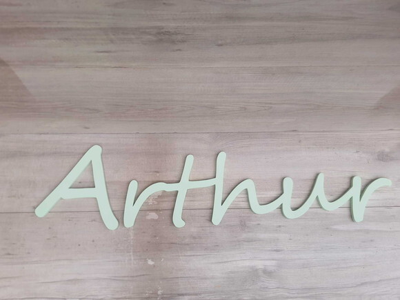 Nome de Parede Personalizado em mdf - Linha Ss - Arthur