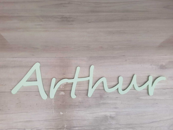 Nome de Parede Personalizado em mdf - Linha Ss - Arthur