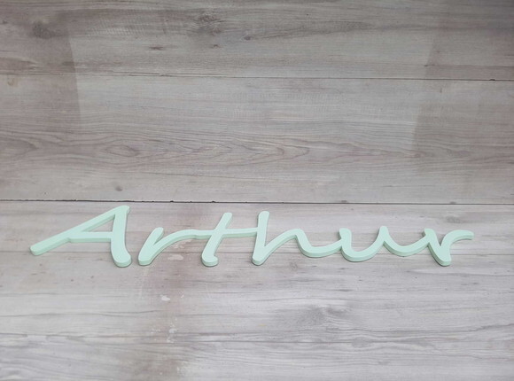 Nome de Parede Personalizado em mdf - Linha Ss - Arthur