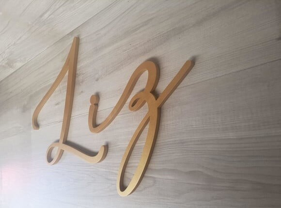Nome de Parede Personalizado em mdf - Liz