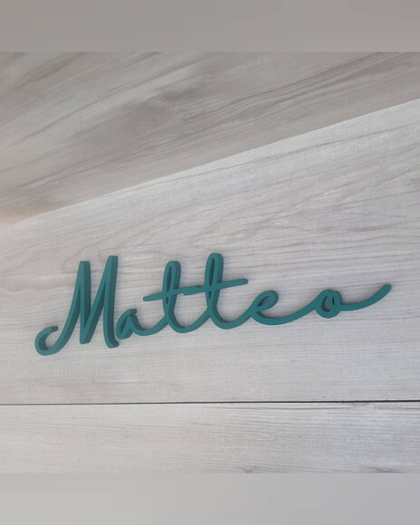 Nome de Parede Personalizado em mdf - Matteo