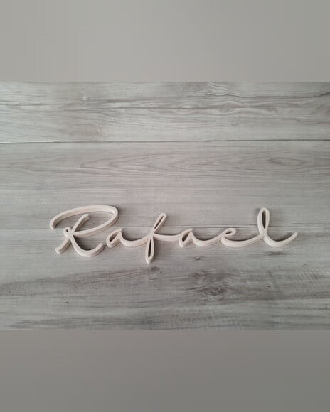 Nome de Parede Personalizado em mdf - Rafael
