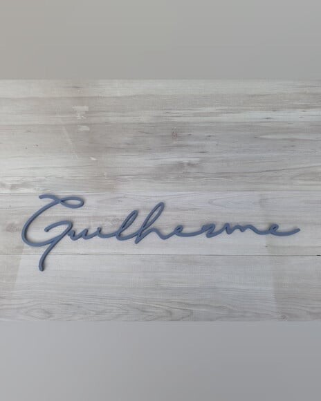 Nome de Parede Personalizado em mdf Linha Ty- Guilherme