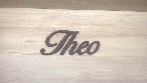 Nome Decorativo de Parede em mdf - Mod Mt - Theo - 15 cm
