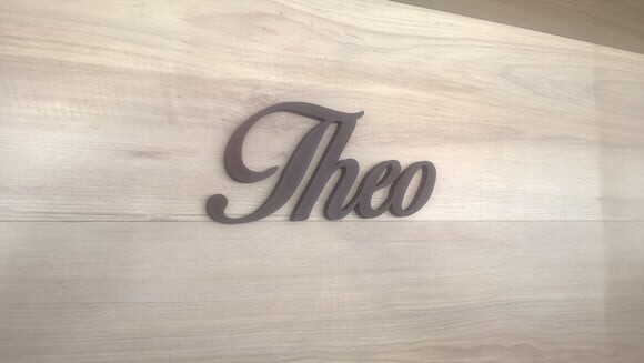 Nome Decorativo de Parede em mdf - Mod Mt - Theo - 15 cm