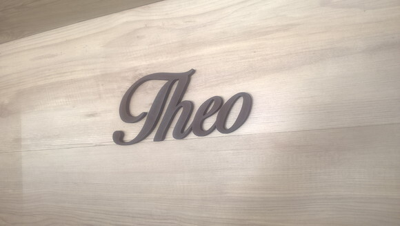 Nome Decorativo de Parede em mdf - Mod Mt - Theo - 15 cm