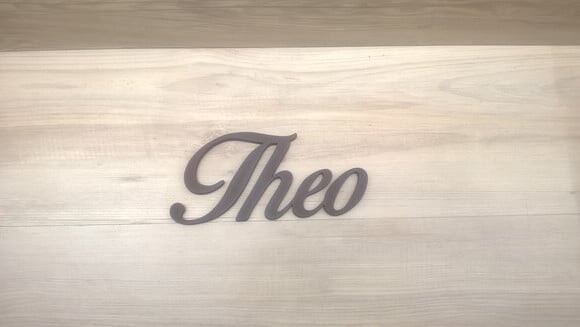Nome Decorativo de Parede em mdf - Mod Mt - Theo - 15 cm
