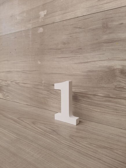 Número de Mesa em mdf - Linha Bk - 10 cm