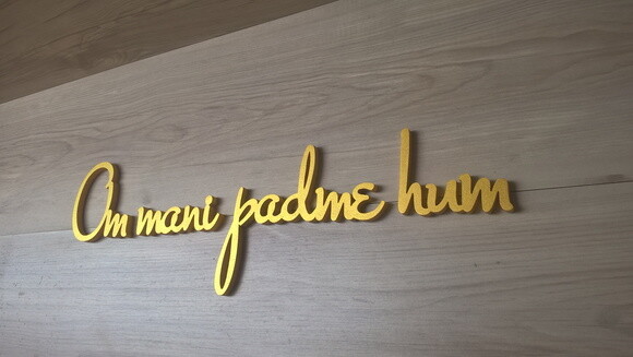 Om Mani Padme Hum - Mantra (parede)