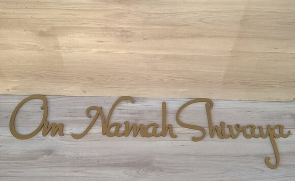 Om Namah Shivaya - Mantra (parede)