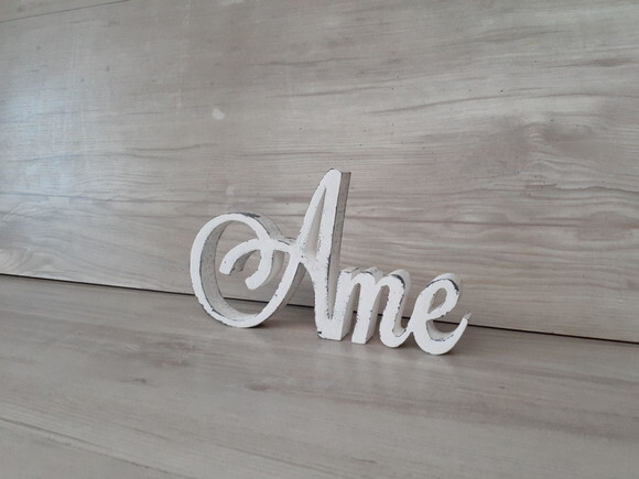 Palavra Decorativa Ame Mod Ls