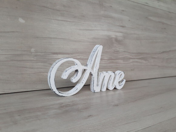 Palavra Decorativa Ame Mod Ls