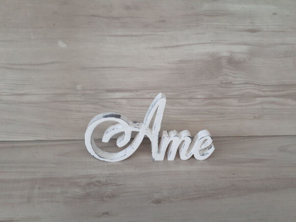 Palavra Decorativa Ame Mod Ls