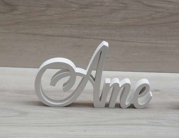 Palavra Decorativa Ame Mod LS