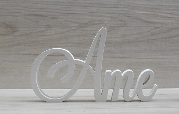 Palavra Decorativa Ame Mod LS