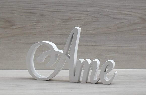Palavra Decorativa Ame Mod LS