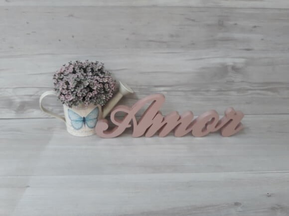 Palavra decorativa Amor - clássico