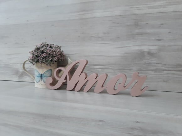 Palavra decorativa Amor - clássico