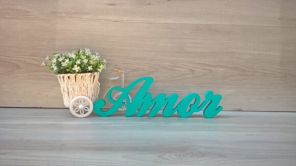 Palavra decorativa Amor - clássico