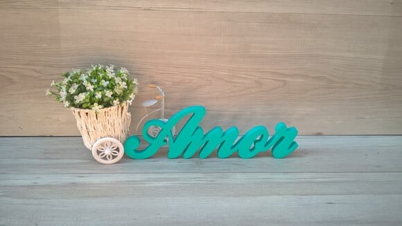 Palavra decorativa Amor - clássico