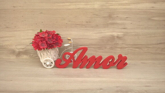 Palavra Decorativa Amor - Clássico