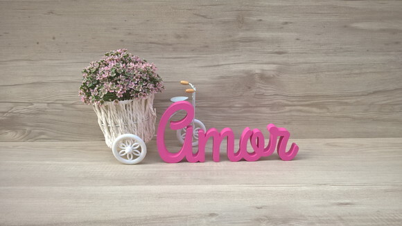 Palavra Decorativa Amor Mod. Gh