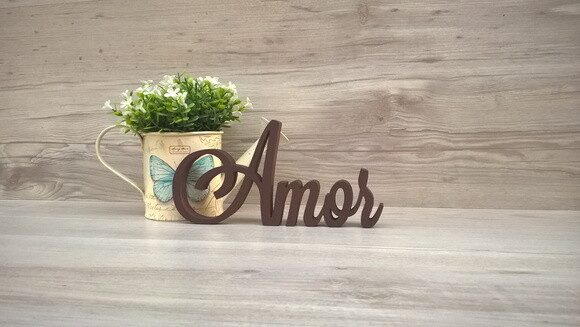 Palavra Decorativa Amor Mod. LS