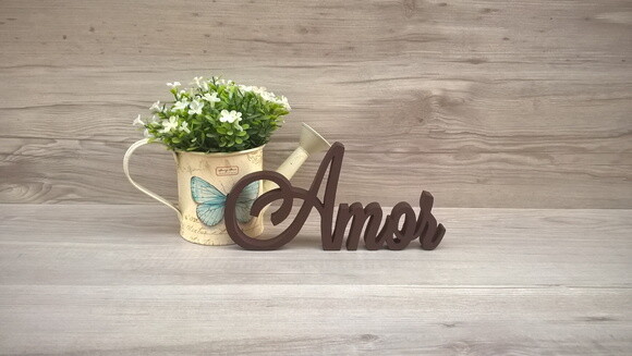 Palavra Decorativa Amor Mod. LS
