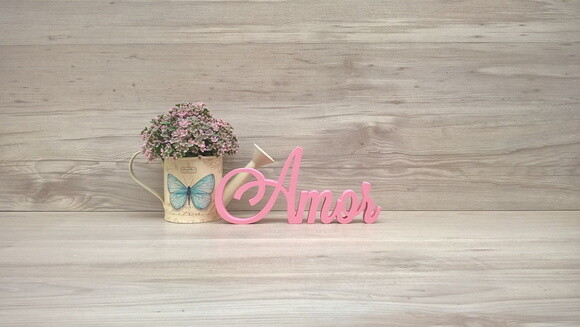 Palavra Decorativa Amor Mod. LS