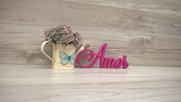 Palavra Decorativa Amor Mod. LS
