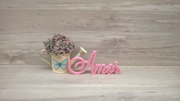 Palavra Decorativa Amor Mod. LS