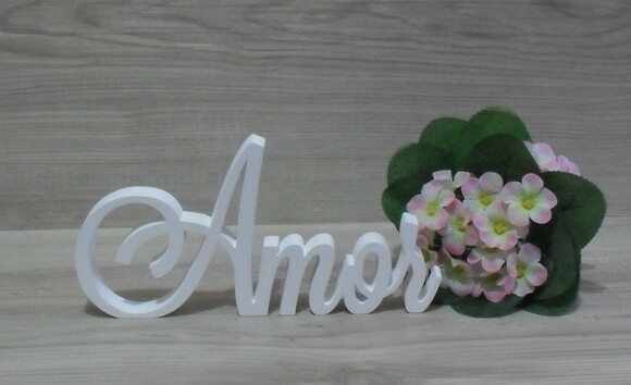 Palavra Decorativa Amor Mod. LS