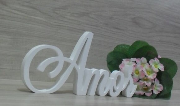 Palavra Decorativa Amor Mod. LS
