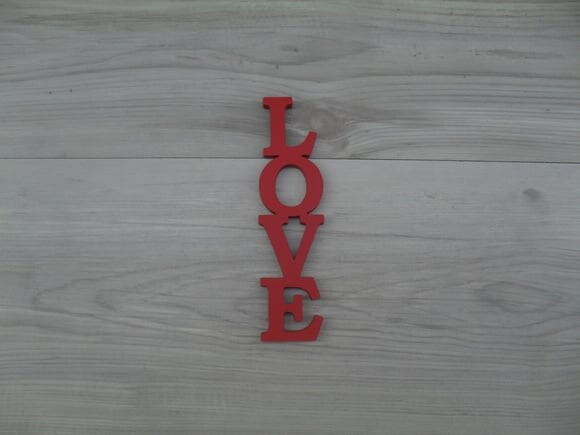 Palavra Decorativa de Parede - Love
