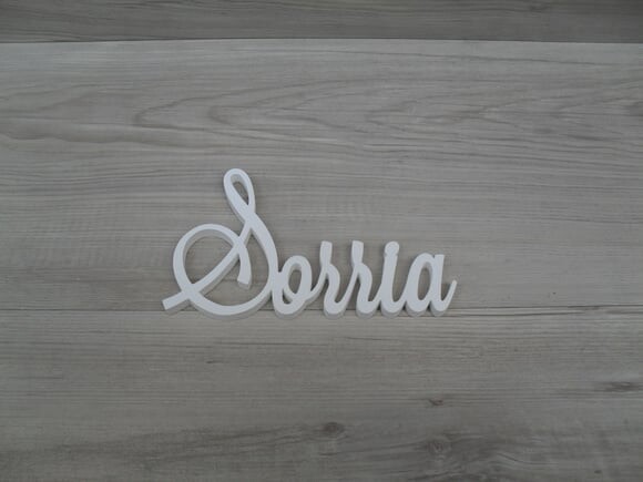 Palavra Decorativa de Parede - Sorria