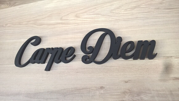 Palavra Decorativa de Parede Carpe Diem