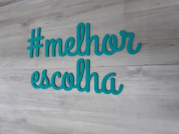 Palavra Decorativa de Parede PERSONALIZADA- # melhor escolha