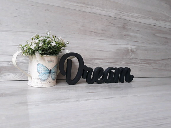 Palavra decorativa Dream- linha GH